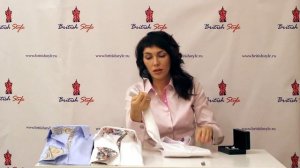 Как надеть запонки