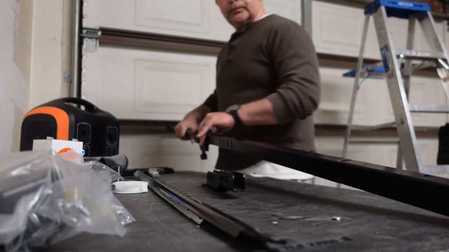 Installation pro tips for BEGINNERS! - How to assembly a garage door rail kit. смотреть онлайн