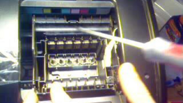 PhotoMateria - снятие ПГ epson 1410 смотреть онлайн