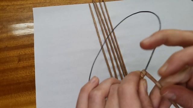 Как сплести дверь для Домика-Корзинки из газетных трубочек. DIY. смотреть онлайн