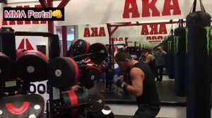 Хабиб Нурмагомедов тренировки к UFC 205