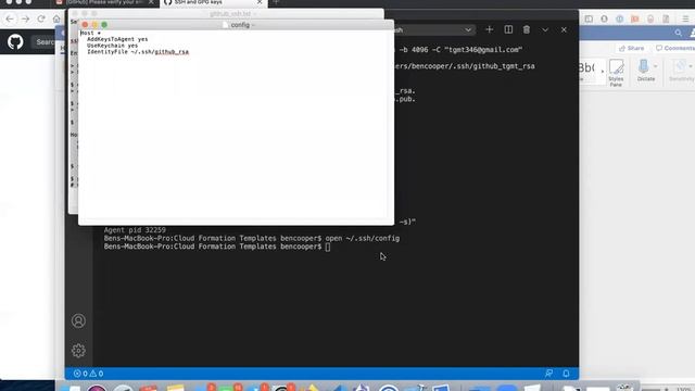 Setting up SSH authentication with github for macOS смотреть онлайн