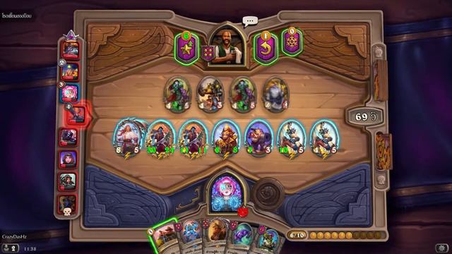 DOUBLE CAP'N HOGGARR UNLIMITED COINS ! | Hearthstone Battlegrounds | RIFamily смотреть онлайн