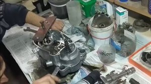 Разборка двигателя V-50 карпаты завод ч2