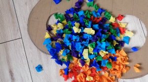 Цифра восемь украшение из бумаги на 8 марта