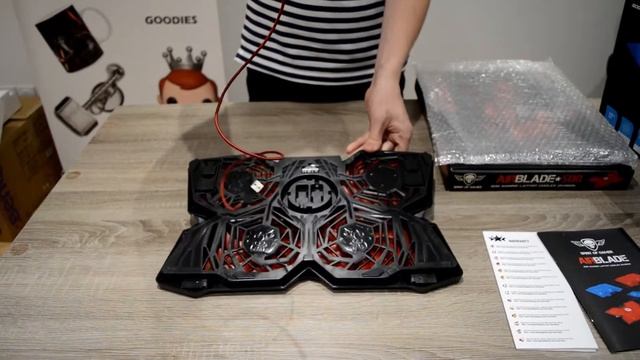 Unboxing Airblade 500 Spirit of gamer смотреть онлайн