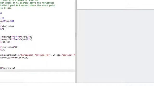 Numerical Solution for Projectile Motion смотреть онлайн