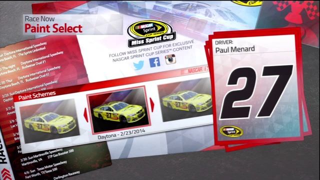NASCAR THE GAME 14 : NASCAR 2014 ALL PAINT SCHEMES (PRE-PATCH) смотреть онлайн