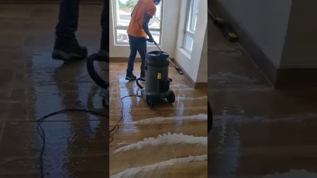 Floor Stripping In Progress #cleaningservicein #floorstripping #cleaning