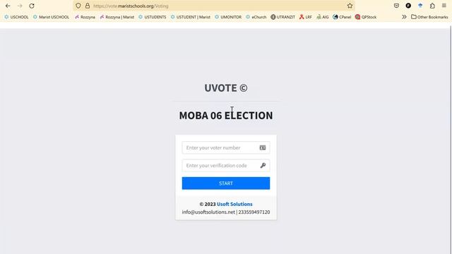 UVOTE - Electronic voting system by Usoft Solutions смотреть онлайн