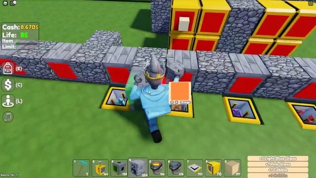 The Best Colored Glass Farm In ROBLOX Block Tycoon смотреть онлайн