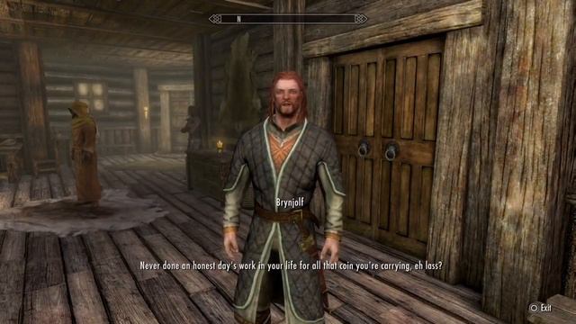 Skyrim -Legendary survival Pure mage - Quest for shout - Road to see the graybeards part 2 смотреть онлайн