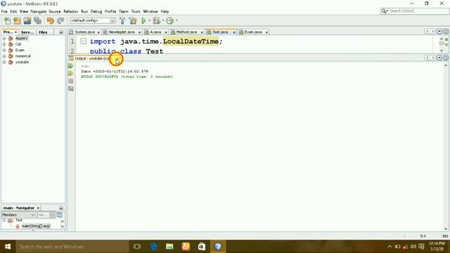 How to know/check current date, time, month, and year in java programming in Hindi смотреть онлайн
