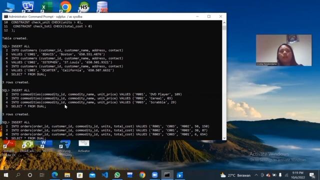 Implementasi Dasar Databas Oracle - Modul 1 PRAKTIKUM TBD смотреть онлайн