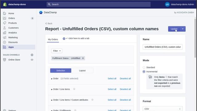 Export Data as Excel or CSV from Shopify with DataChamp смотреть онлайн
