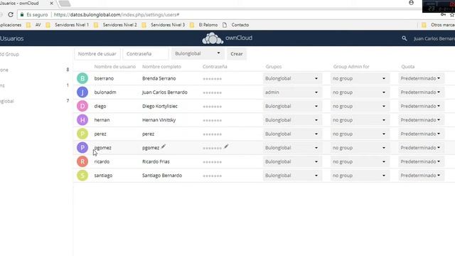 Creando usuarios en el Cloud Privado - owncloud смотреть онлайн