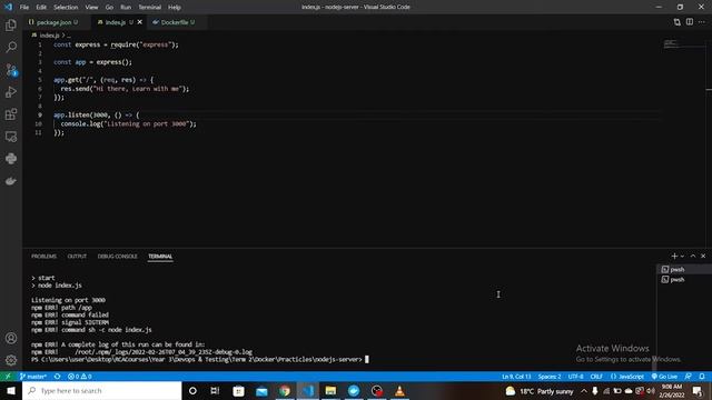 2022 Full Docker Tutorial for Beginners | Run your first docker container & Create a Docker Hub Rep смотреть онлайн