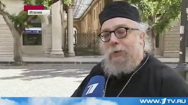 Открытие памятника русским морякам в Мессине, Сицилия смотреть онлайн