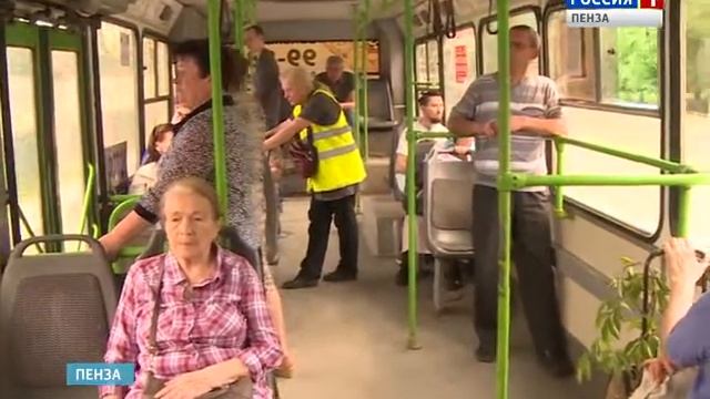 Автобус №54 в Пензе выполняет благородную миссию смотреть онлайн