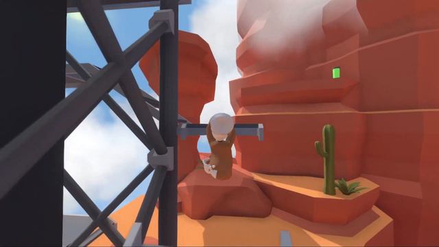 Проходим карту *Красная скала* 2 часть ► Human Fall Flat смотреть онлайн