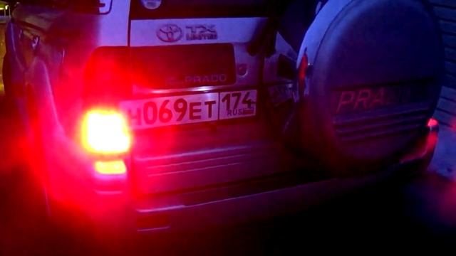 Led - Стопы на Toyota Land Cruser Prado 95 Замена. смотреть онлайн