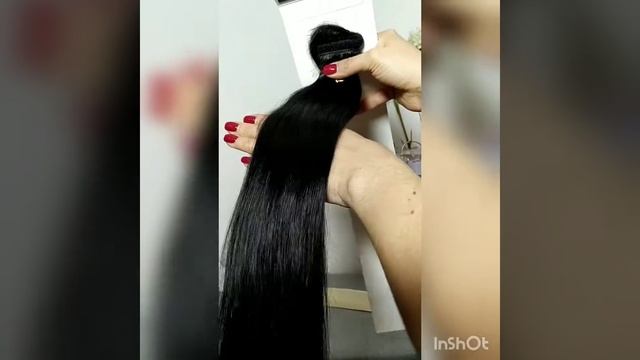 Шиньон из натуральных волос ❤️ смотреть онлайн