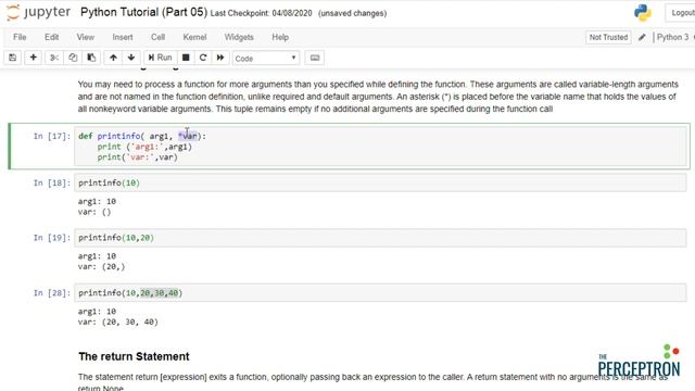 Python Tutorial - Functions (Part 08) смотреть онлайн
