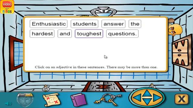 Parts of Speech Quest | Fourth Grade Word Games смотреть онлайн