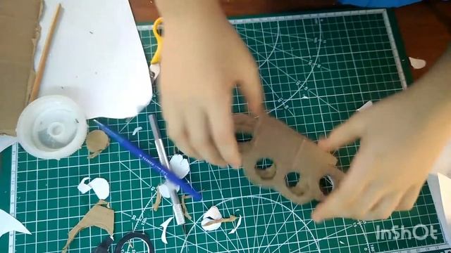 Как сделать кастет из картона и бумаги (2 часть) смотреть онлайн