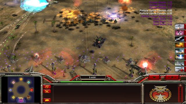 Command & Conquer Generals Zero Hour - Boss General 1 vs 7 HARD Generals P22 (1080p 60fps) смотреть онлайн