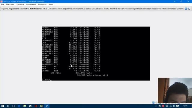 Come installare Windows 1.0 su VirtualBox смотреть онлайн