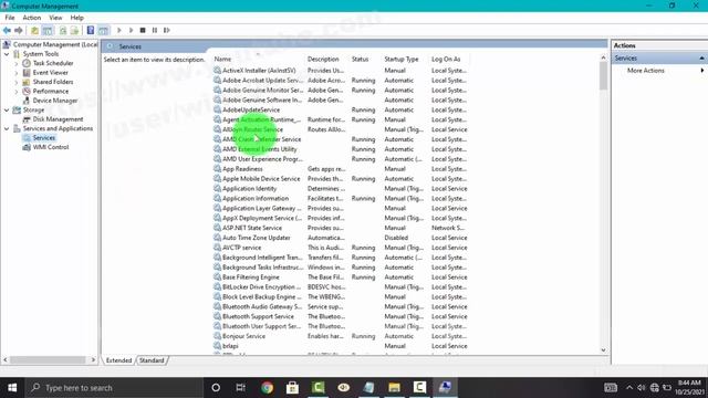 Windows 10 Home : How to start or stop Adobe Update Service смотреть онлайн
