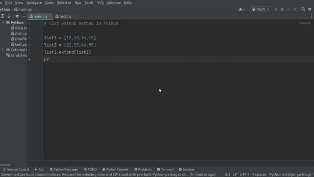List extend method in Python #python #pythonlists смотреть онлайн