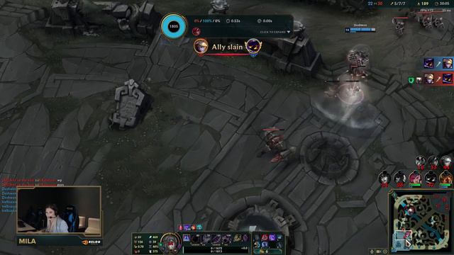 🔴 Mila - Platinasti Status 🔴 - League of Legends - (B)AD Carry Stream смотреть онлайн