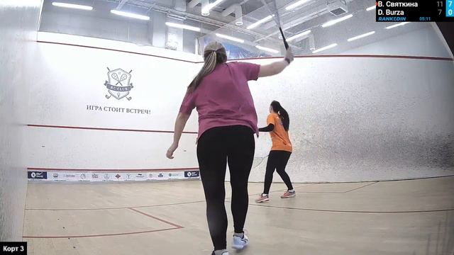 Корт 3. Beginners squash league 22/23, 7 этап. 19.03.23 смотреть онлайн