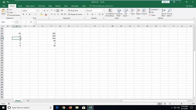 Splitting Worksheet Window Into Panes in Excel смотреть онлайн