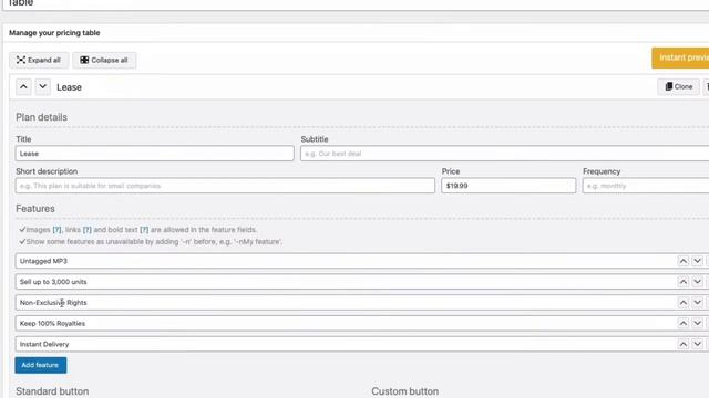 Pricing Table | Music Maker Theme смотреть онлайн