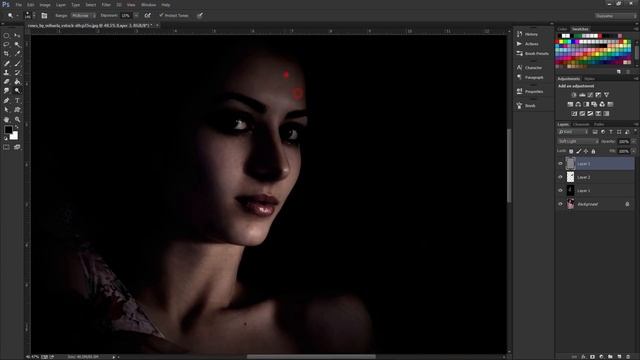 How To Give Your Photo A Dark Art Effect In Photoshop смотреть онлайн