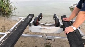 ЛЁГКИЙ СПУСК И ПОДЪЁМ ЛОДКИ НА МЕЛКОВОДЬЕ | ОБОРУДОВАНИЕ ПРИЦЕПА |