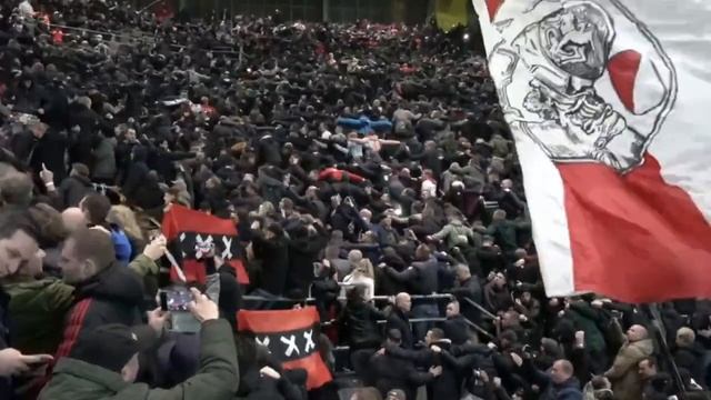 Ajax Amsterdam Ultras - Chant "90 Minuten Lang" смотреть онлайн