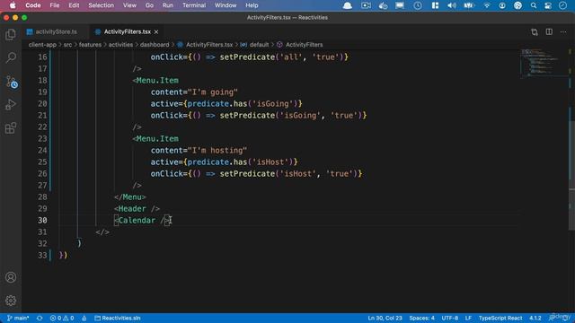 245 - Updating the filter component смотреть онлайн