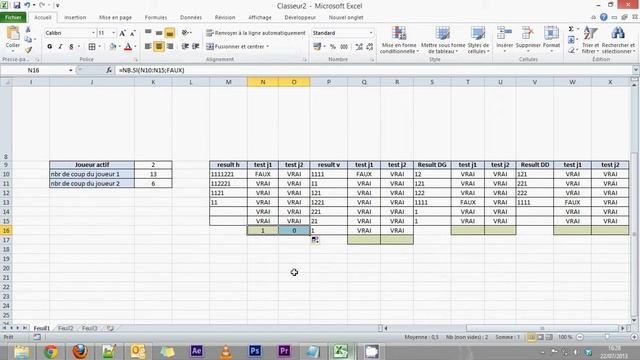 Jeux sur Excel - Partie 7 - Afficher le joueur gagnant смотреть онлайн