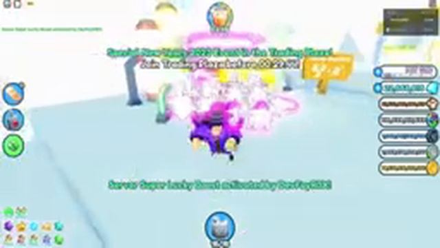Buying 44 Exclusive Balloon Eggs And Got 2 Huges In Pet Simulator X Roblox смотреть онлайн