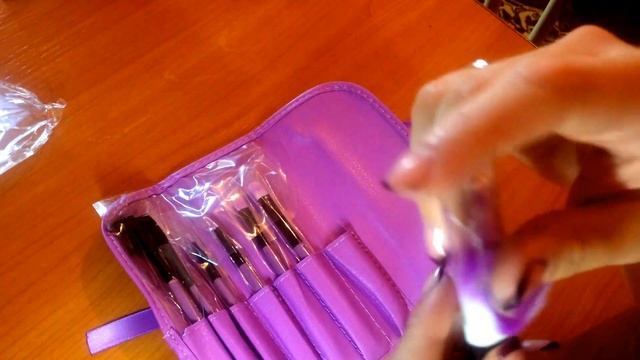Набор кисточек для макияжа с Алиэкспресс. смотреть онлайн