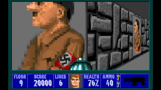 Wolfenstein 3D - All Bosses And How To Kill Them!!!!