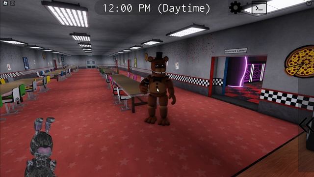 Playing as GLAMROCK FREDDY in Fredbear's Mega Roleplay Roblox смотреть онлайн