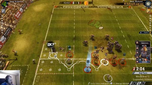 Blood Bowl 2 Legendary Edition SP Match 7 смотреть онлайн