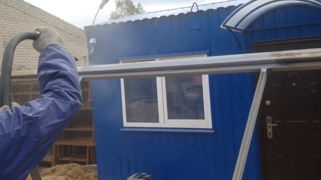 Подготовка ворот перед покраской - чптуп"СТАРТАП" .г.Борисов смотреть онлайн