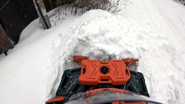 Ковш на квадроцикл снегоотвал смотреть онлайн