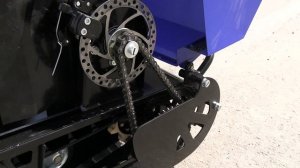 Мотобуксировщик компактный ЛИДЕР-СИГМА, 8 л.с. (KP230), вариатор TAV2-40. Краткий видео-обзор.